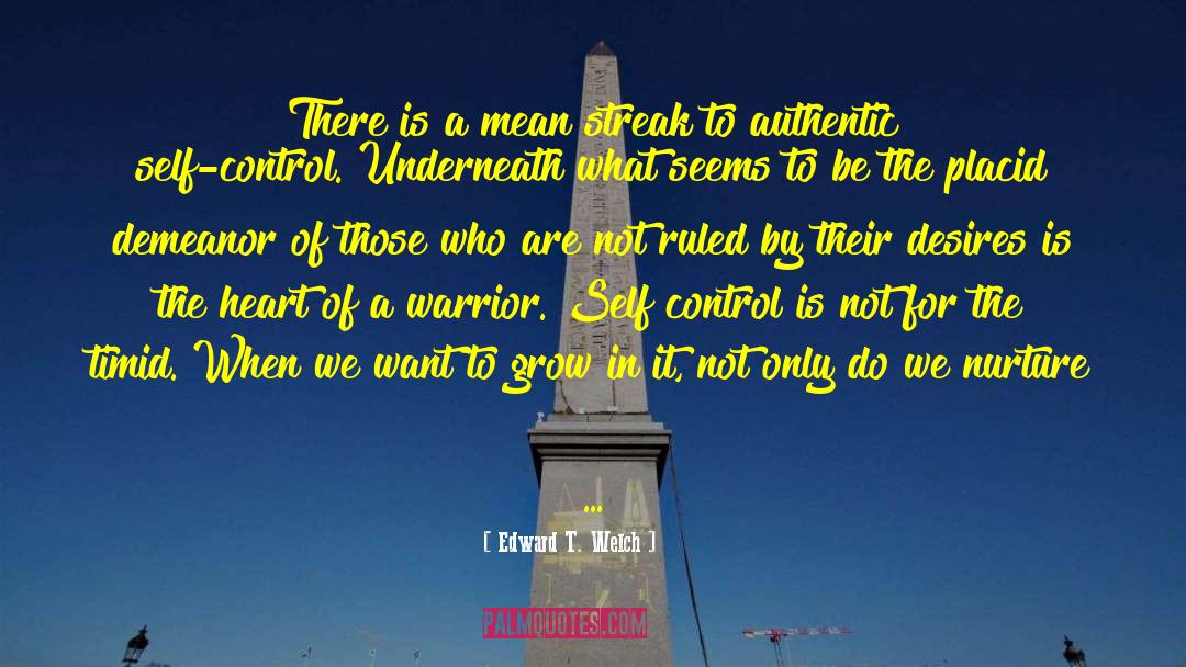 Wounded Warrior quotes by Edward T. Welch