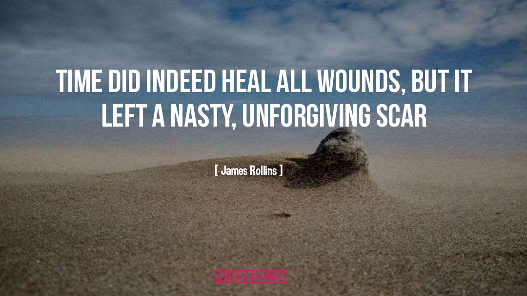 Wounds quotes by James Rollins