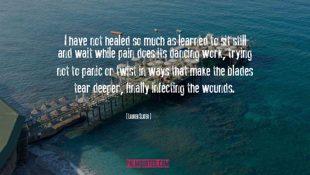 Wounds To Wellness quotes by Lauren Slater