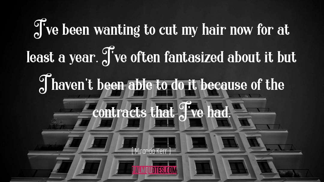 Woven Hair quotes by Miranda Kerr