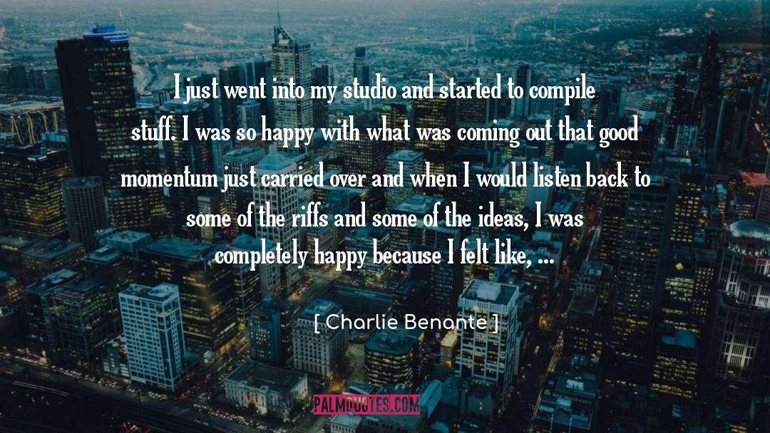 Wow quotes by Charlie Benante