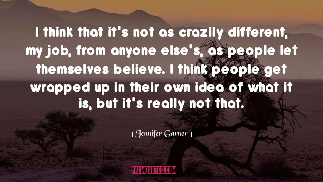 Wrapped quotes by Jennifer Garner