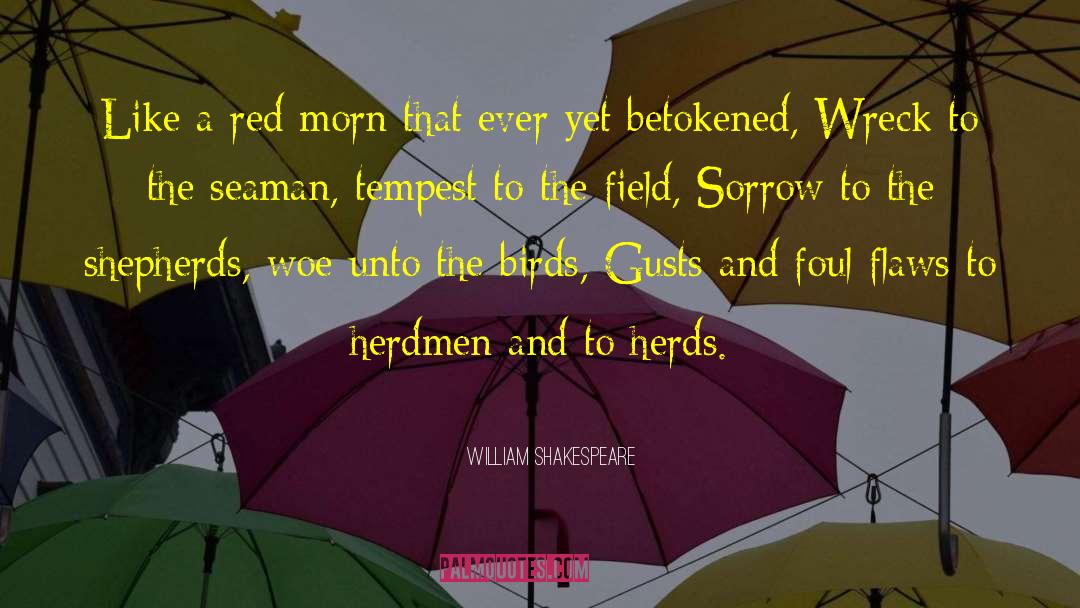 Wreck quotes by William Shakespeare