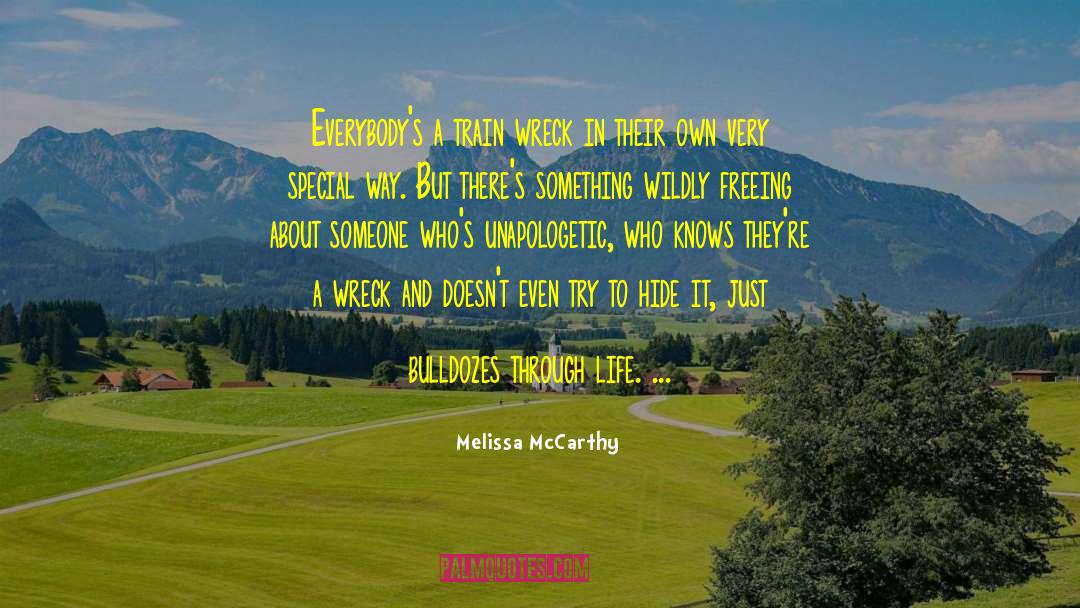 Wreck quotes by Melissa McCarthy