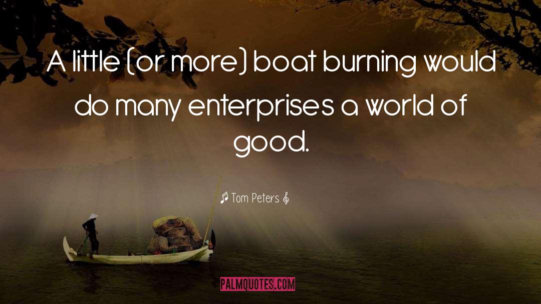 Wrecked Boat quotes by Tom Peters