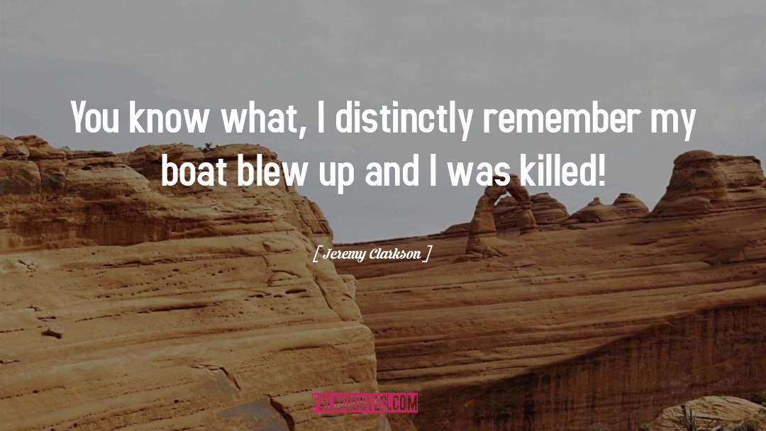 Wrecked Boat quotes by Jeremy Clarkson