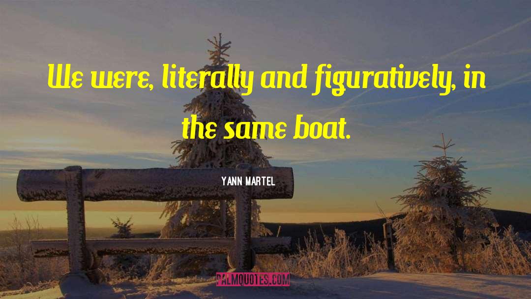 Wrecked Boat quotes by Yann Martel