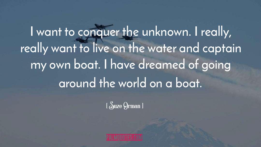 Wrecked Boat quotes by Suze Orman