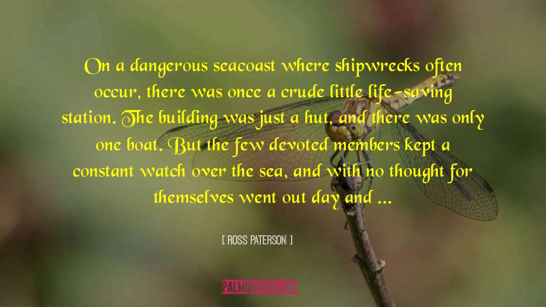 Wrecked Boat quotes by Ross Paterson