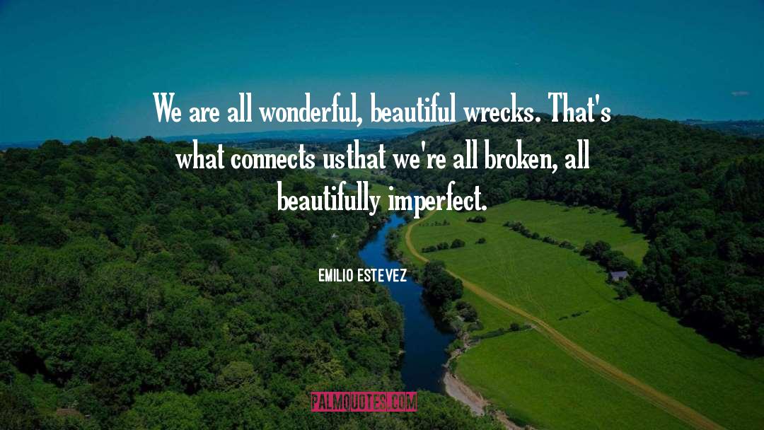 Wrecks quotes by Emilio Estevez