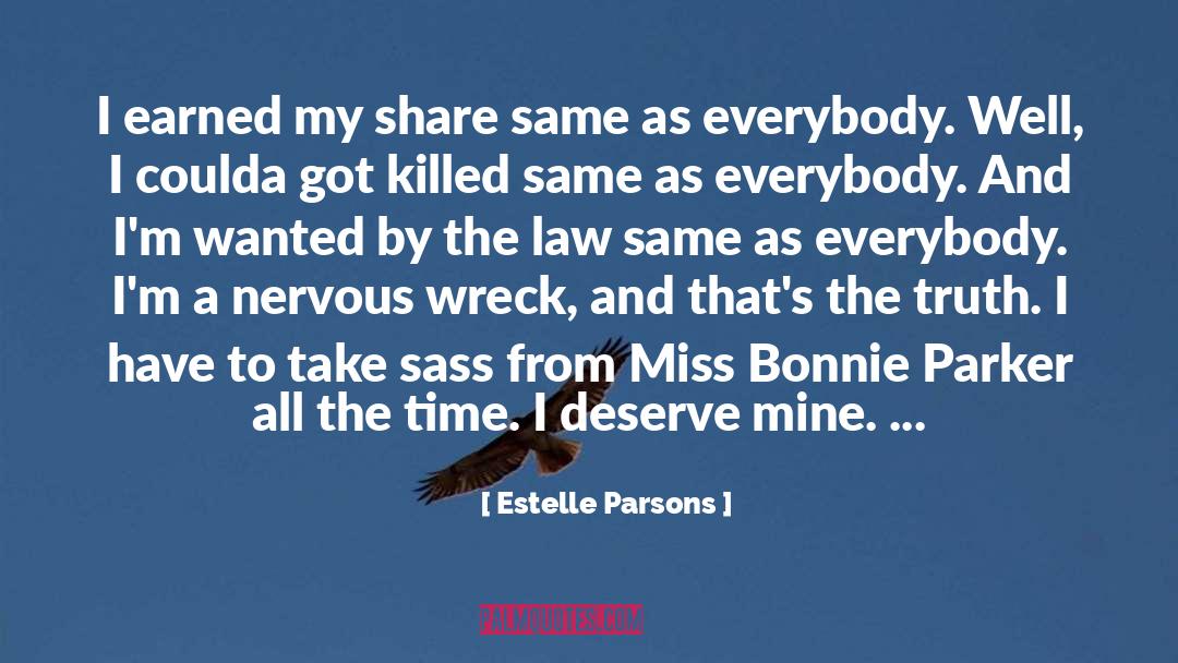 Wrecks quotes by Estelle Parsons