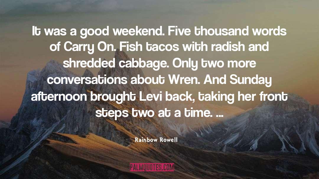 Wren quotes by Rainbow Rowell