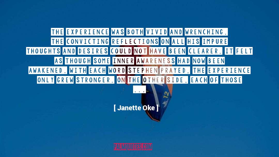 Wrenching quotes by Janette Oke