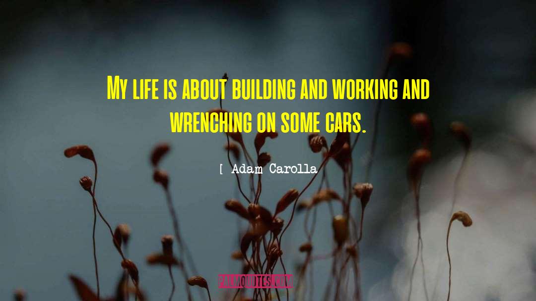 Wrenching quotes by Adam Carolla