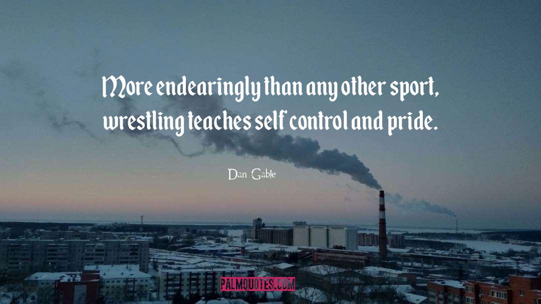 Wrestling Champion quotes by Dan Gable
