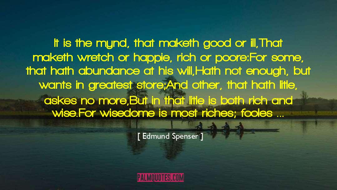 Wretch quotes by Edmund Spenser