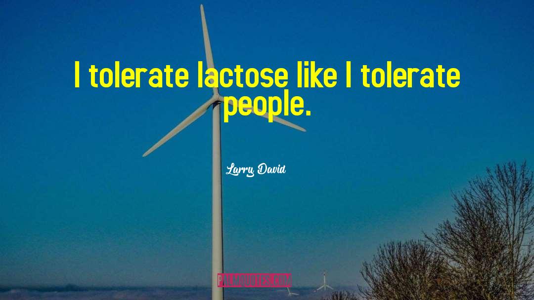 Wringers Lactose quotes by Larry David