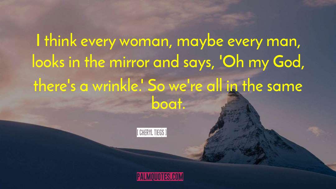 Wrinkle quotes by Cheryl Tiegs