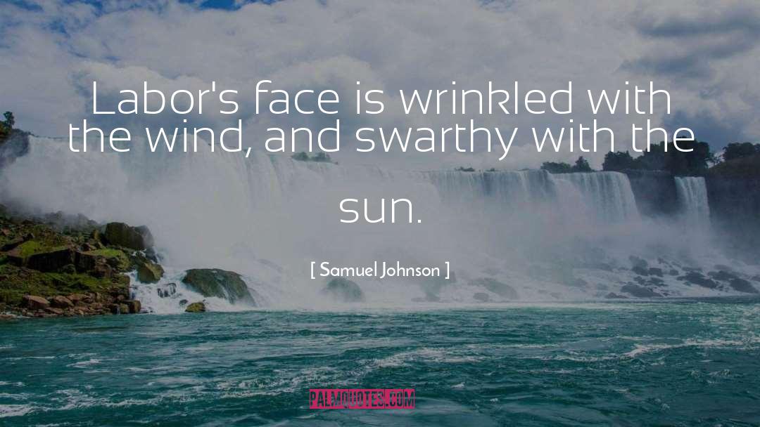 Wrinkled quotes by Samuel Johnson