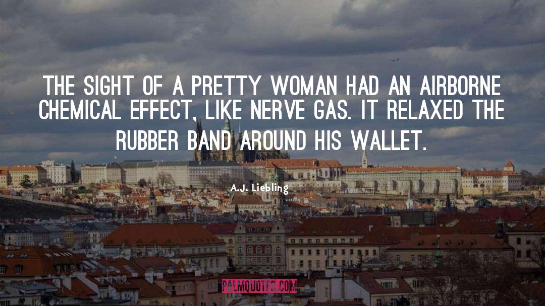 Wristlet Wallet quotes by A.J. Liebling