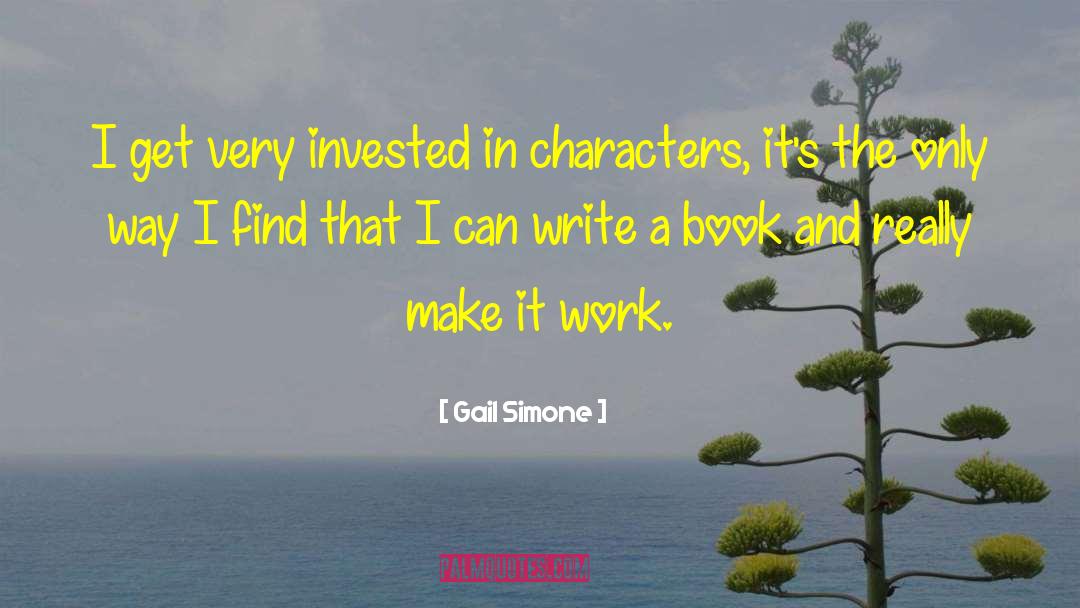 Write A Book quotes by Gail Simone