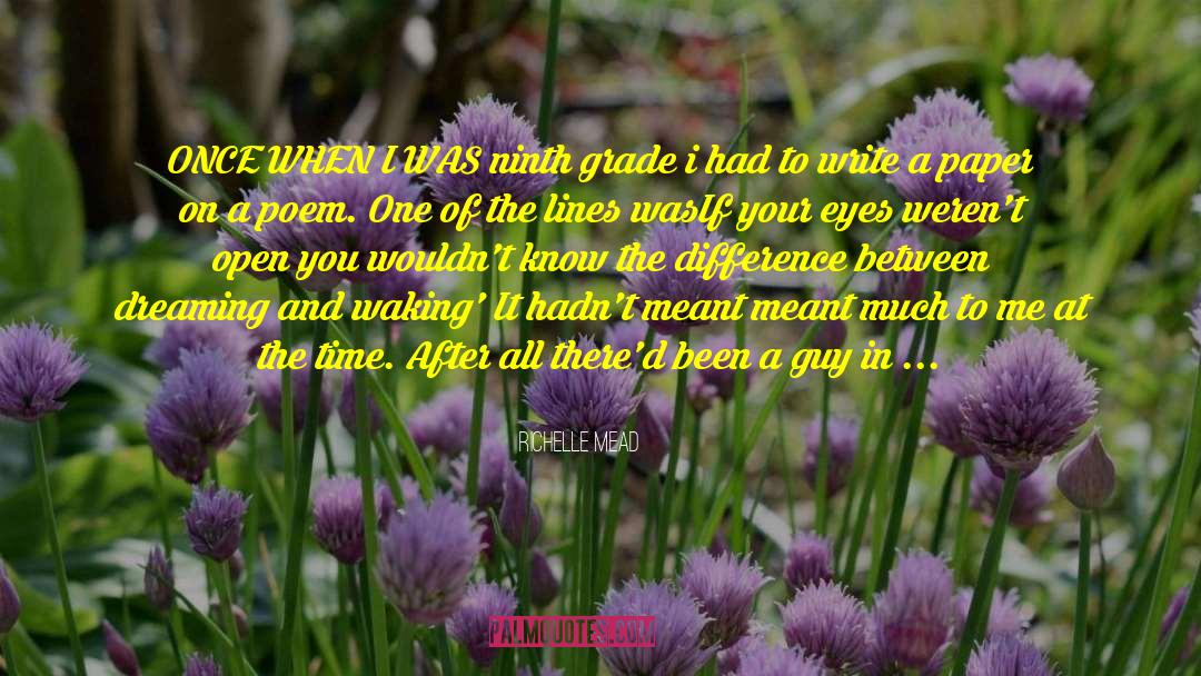 Write And Be Heard quotes by Richelle Mead