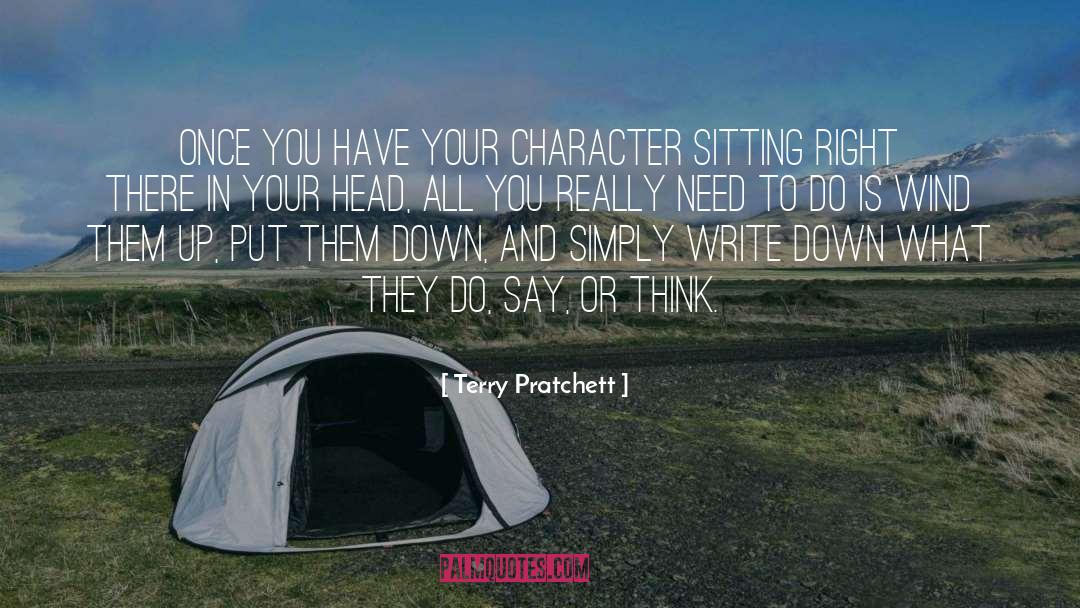 Write Down quotes by Terry Pratchett