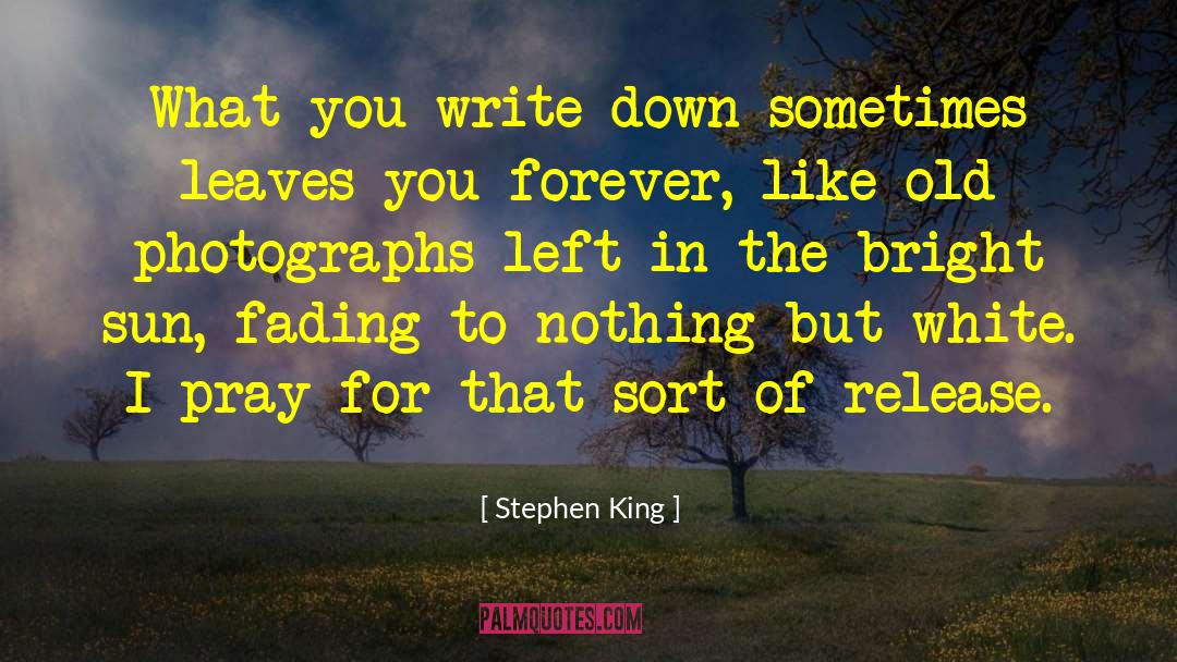 Write Down quotes by Stephen King