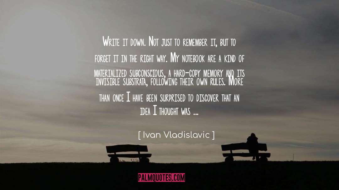 Write It Down quotes by Ivan Vladislavic