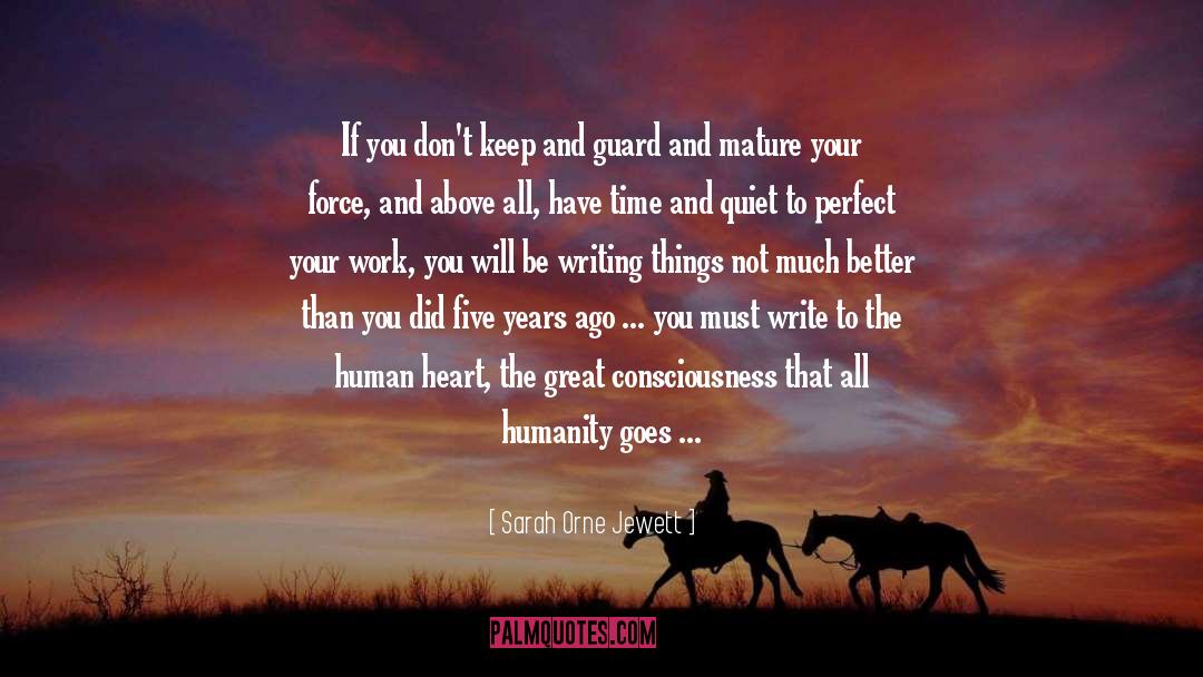 Write Your Life History quotes by Sarah Orne Jewett