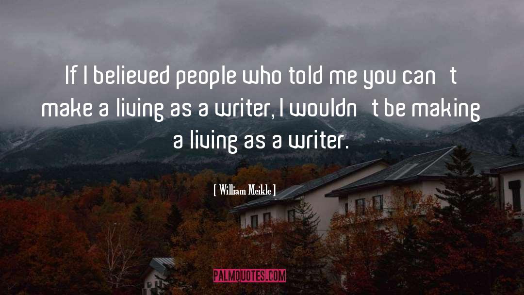 Writer Inspiration quotes by William Meikle