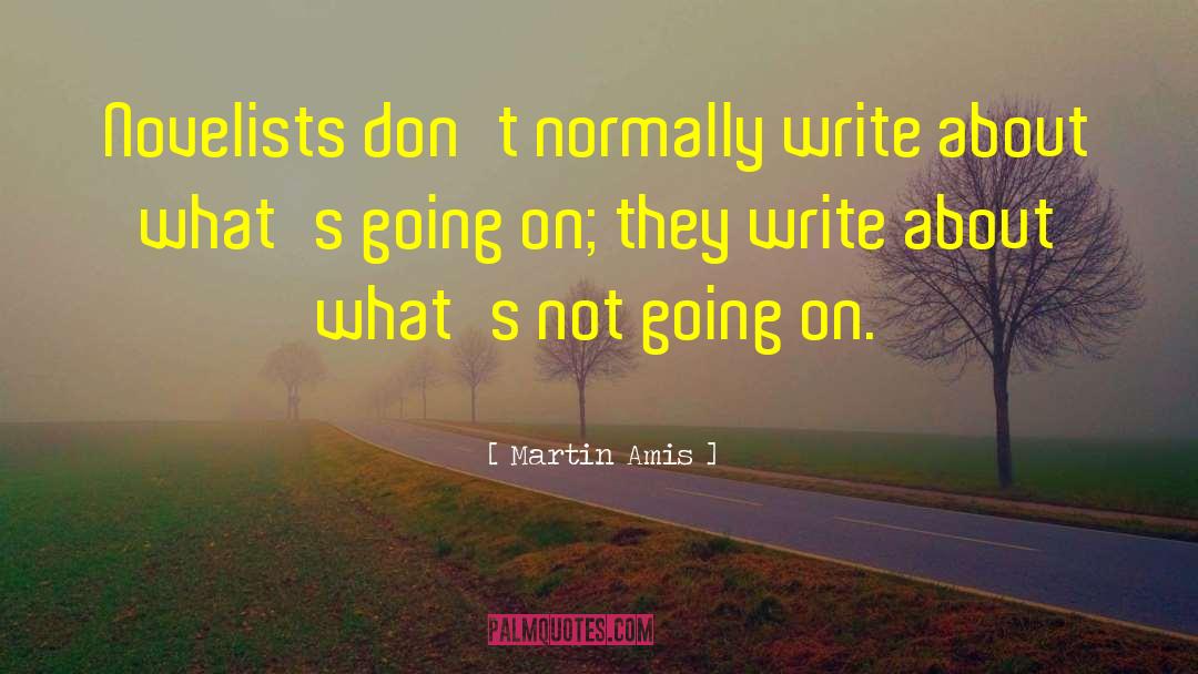 Writer On Writing quotes by Martin Amis