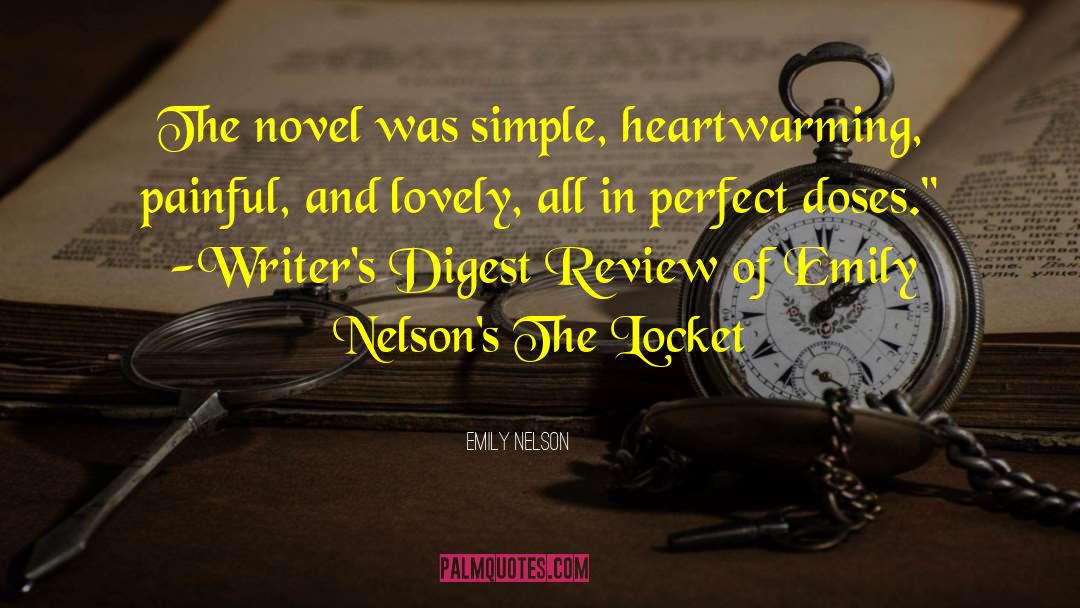 Writer S Digest quotes by Emily Nelson