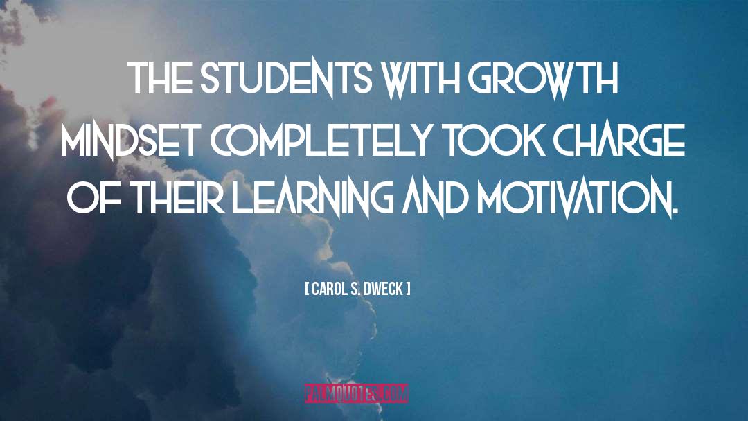 Writer S Motivation quotes by Carol S. Dweck