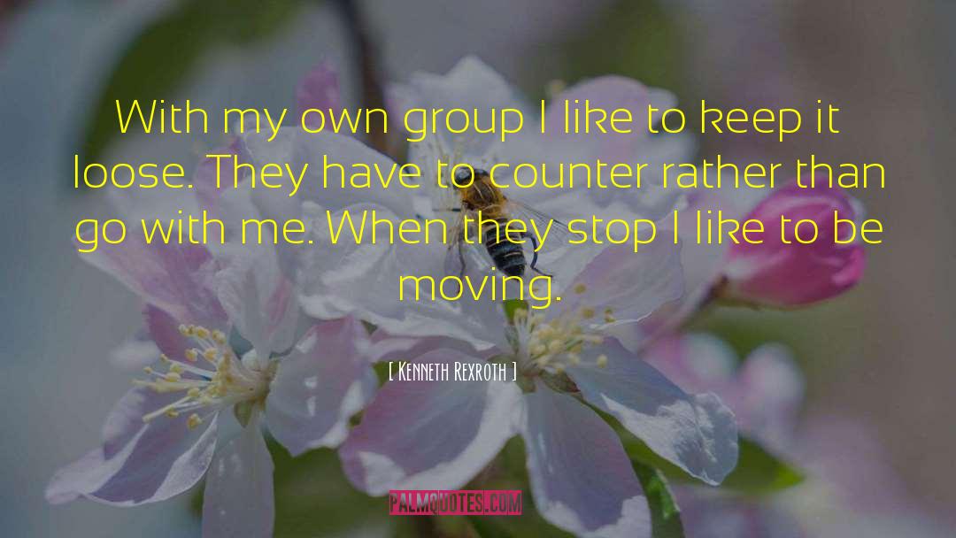 Writers Groups quotes by Kenneth Rexroth