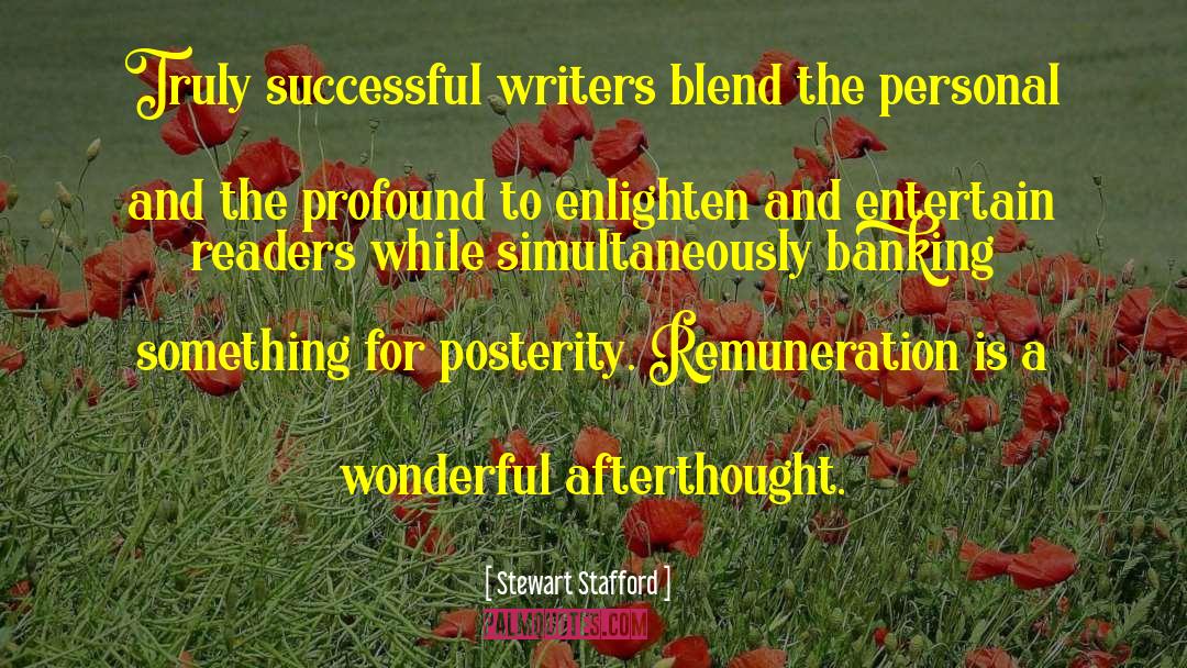 Writers On Writing Books quotes by Stewart Stafford