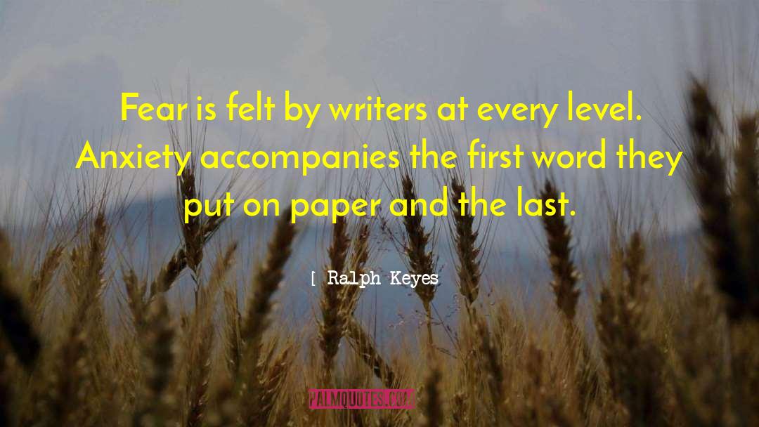 Writers On Writing History quotes by Ralph Keyes
