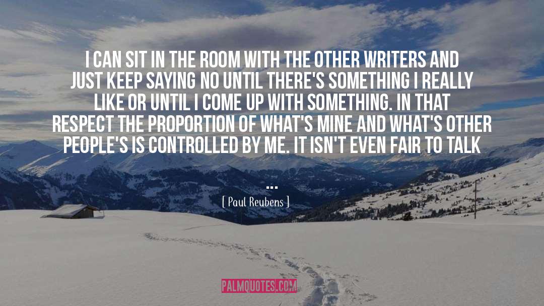 Writers quotes by Paul Reubens
