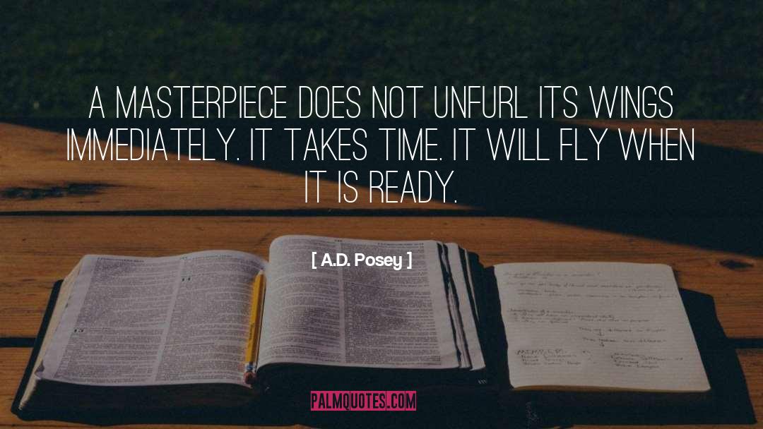 Writers quotes by A.D. Posey