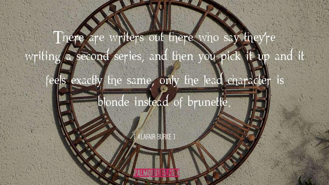 Writers quotes by Alafair Burke