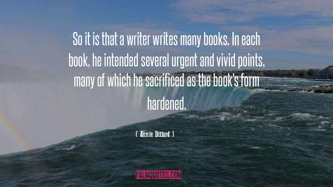 Writers Reading quotes by Annie Dillard