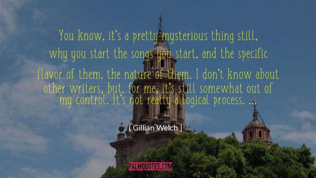 Writers Theater quotes by Gillian Welch