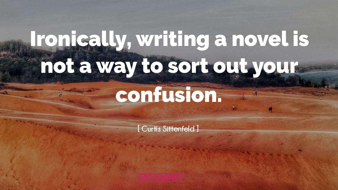 Writing A Novel quotes by Curtis Sittenfeld