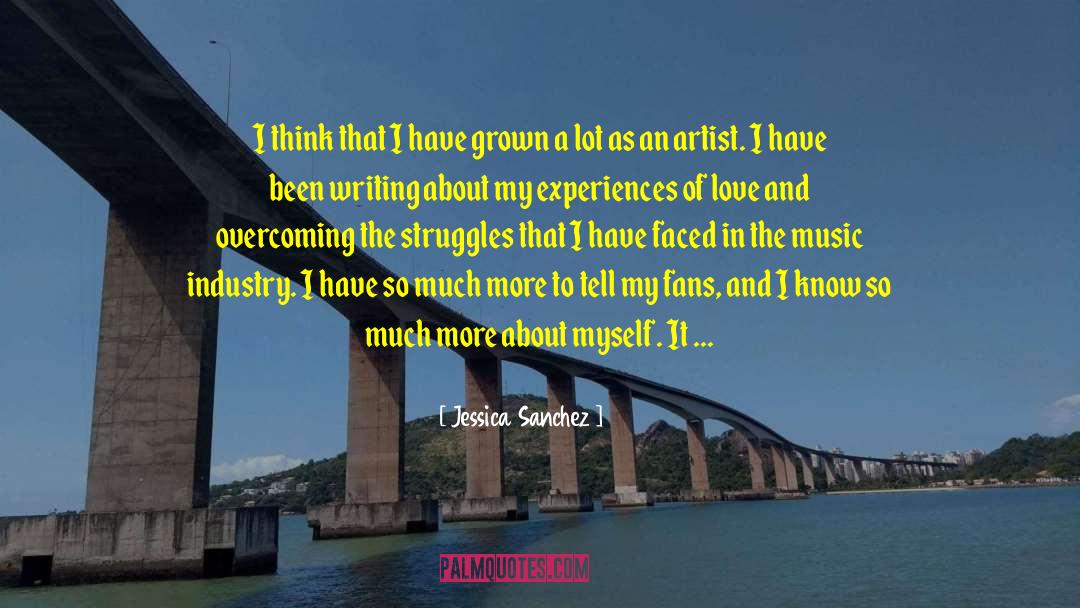 Writing Affirmation quotes by Jessica Sanchez