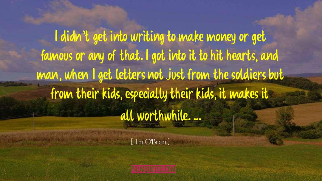 Writing Art quotes by Tim O'Brien