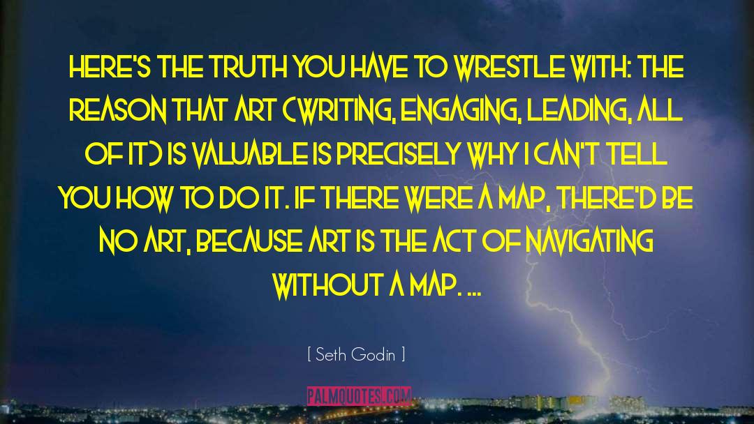 Writing Art Soul quotes by Seth Godin