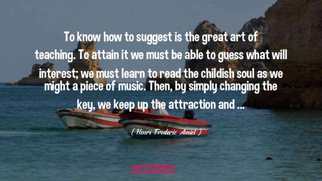 Writing Art Soul quotes by Henri Frederic Amiel