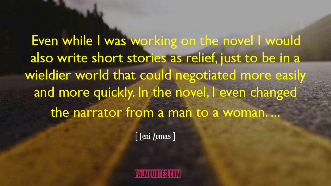 Writing As Power quotes by Leni Zumas
