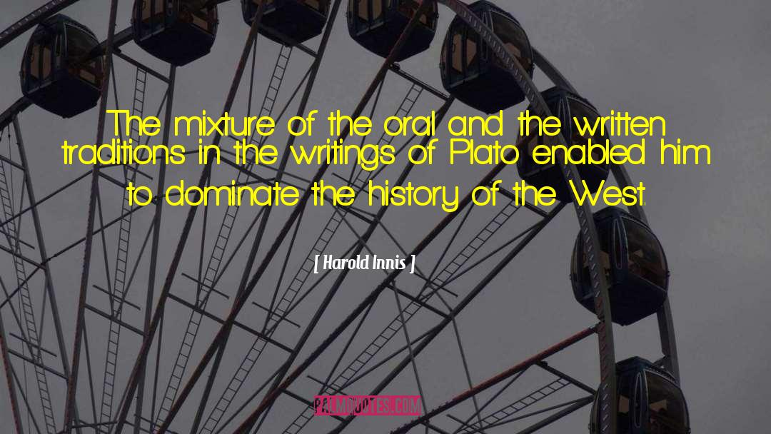 Writing Courses quotes by Harold Innis