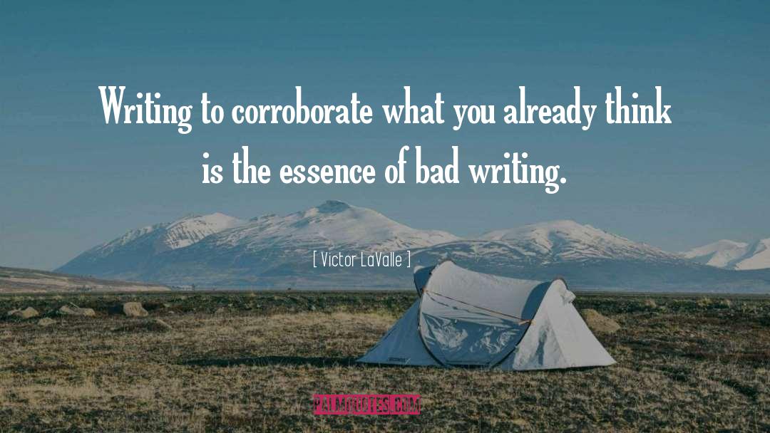 Writing Craft Talent quotes by Victor LaValle